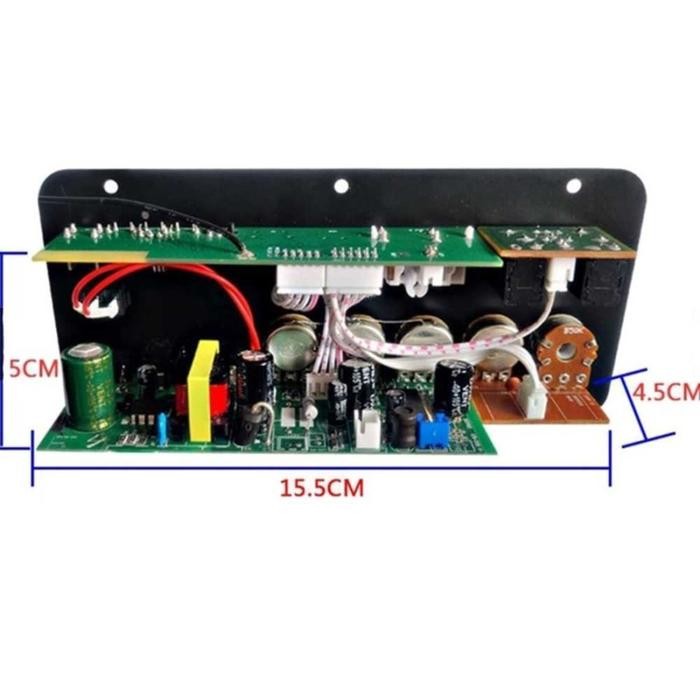 KIT POWER AMPLIFIER BLUETOOTH KARAOKE SUBWOOFER OPTICAL FIBER 200W D50 AC DC