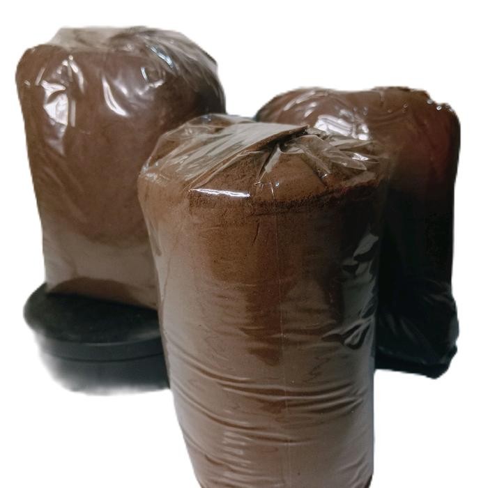 

kopi bubuk hitam kopi robusta tanpa campuran gula. kopi bubuk hitam cap dua kuda