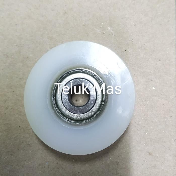 Roda roller Nylon untuk katrol, alat olahraga, pintu geser, lori geser