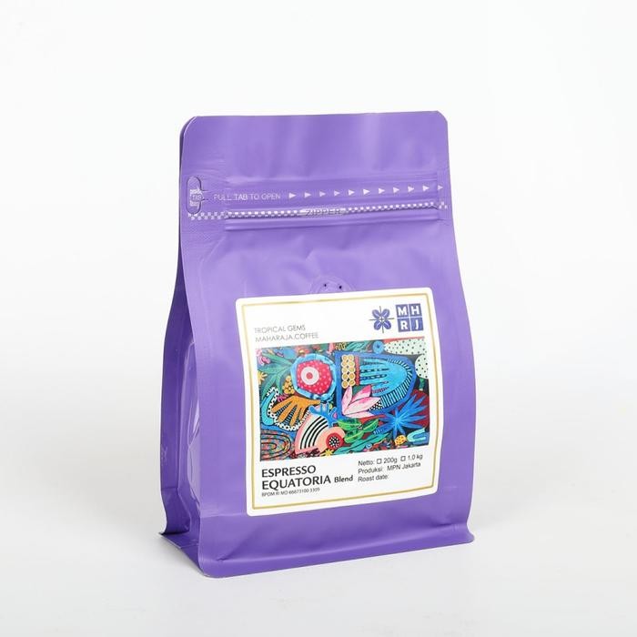 

Maharaja Espresso EQuatoria (EQ) blend 2/3 Kopi Arabica & Robusta 200g