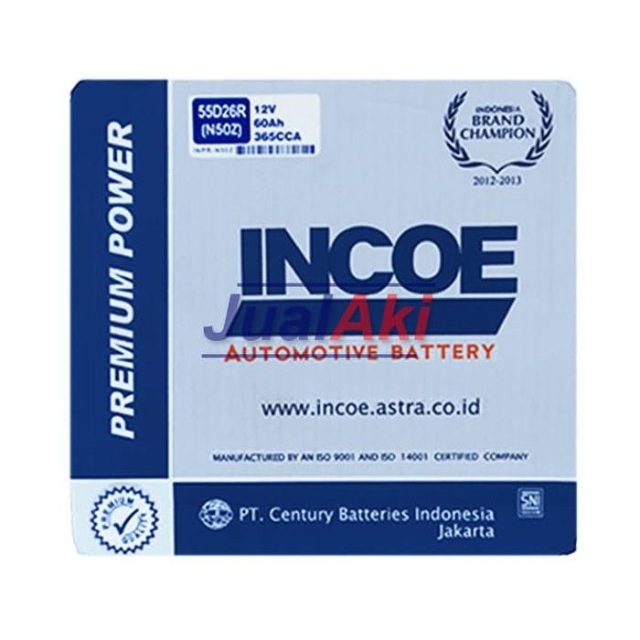 INCOE PREMIUM N50Z KOSONG TANPA AIR
