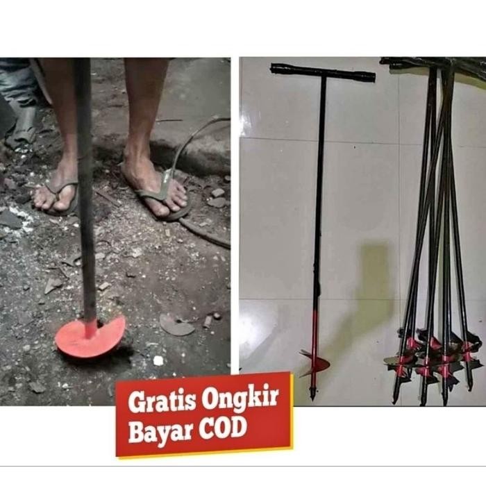 BOR TANAH MANUAL BOR BIOPORI BOR UNTUK MELUBANGI TANAH