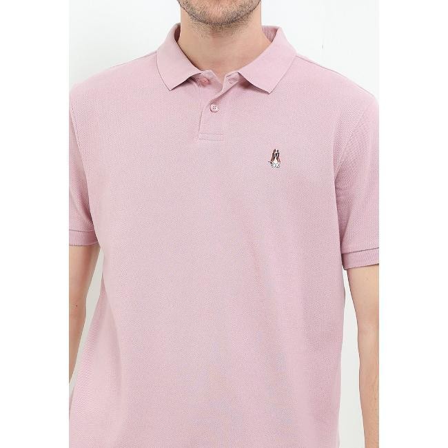 Hush Puppies Kaos Polo Pria Tako 4 Pink