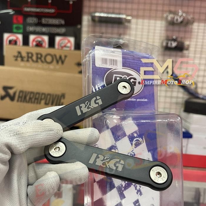 R&G Tutup Footstep Belakang RNG ZX25R ZX25 R ZX4 RR ZX 25 Footrest Blanking