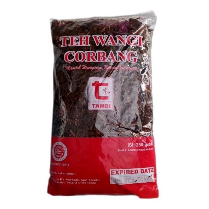 

Teh Corbang 250gr / Teh Wangi Corbang Tambi / Teh Tubruk Premium / Teh Wangi Melati / Teh khas
