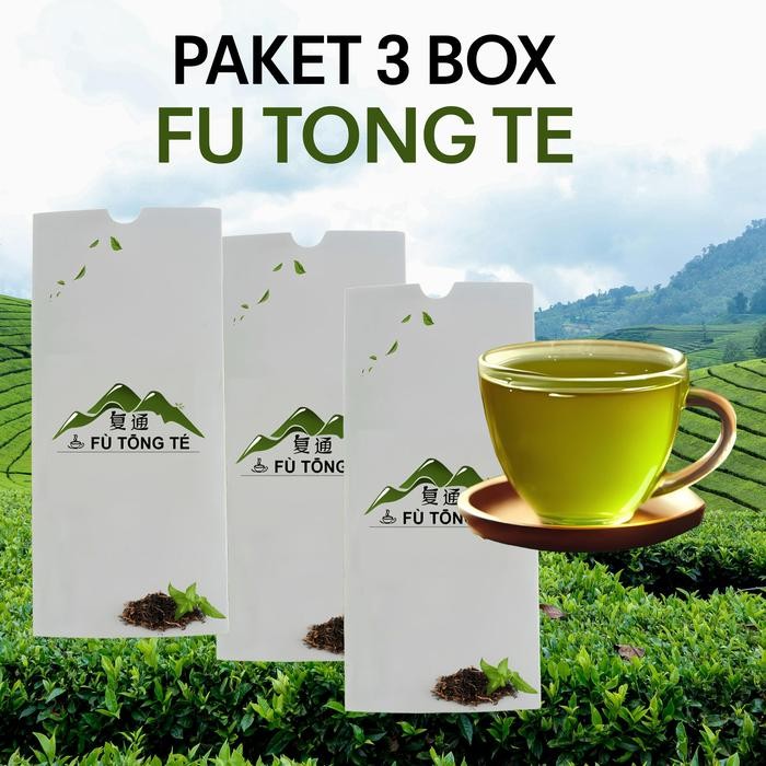 

Paket 3 BOX FU Tong Te - Minuman teh nikmat dan segar