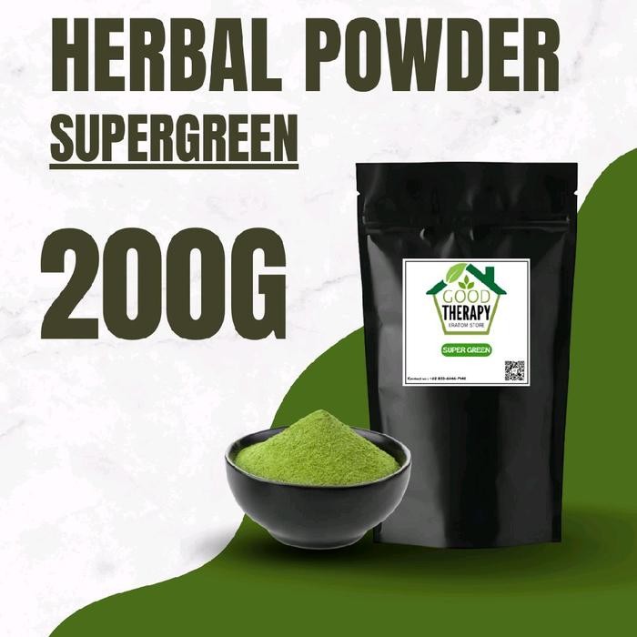 

Bubuk haluss 200gr teh hijau borneo asli kalimantan