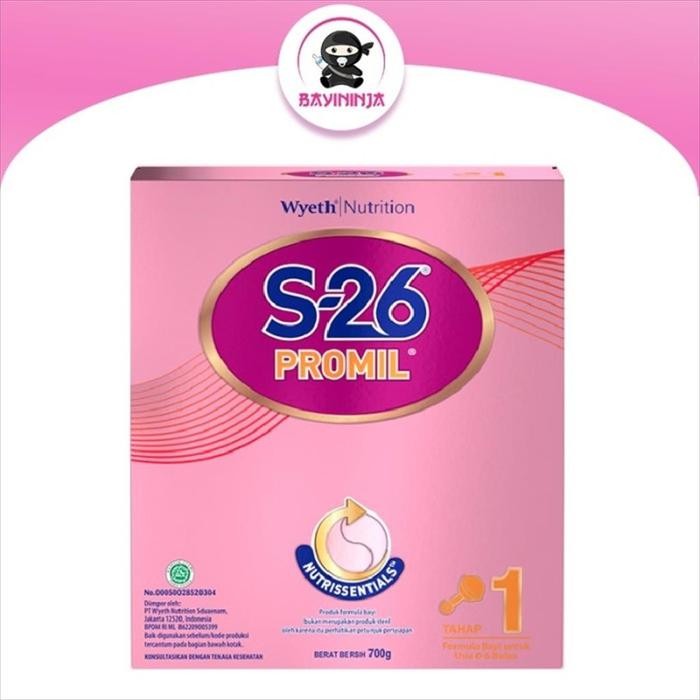 S26 PROMIL 1 Susu Formula Bayi 0 to 6 Bulan Box 700 g