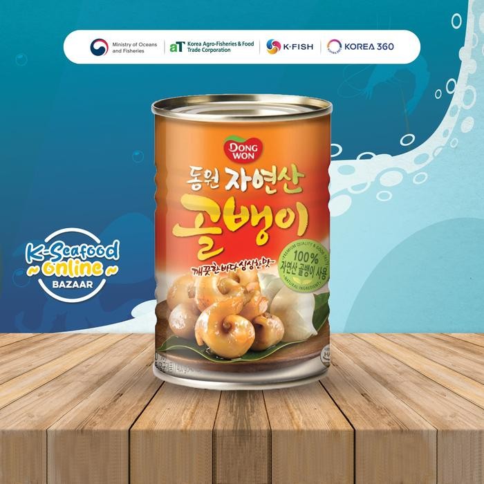 

READY K-DONGWON DAGING KEONG (BAI TOP SHELL) BUMBU KECAP KOREA 400GR