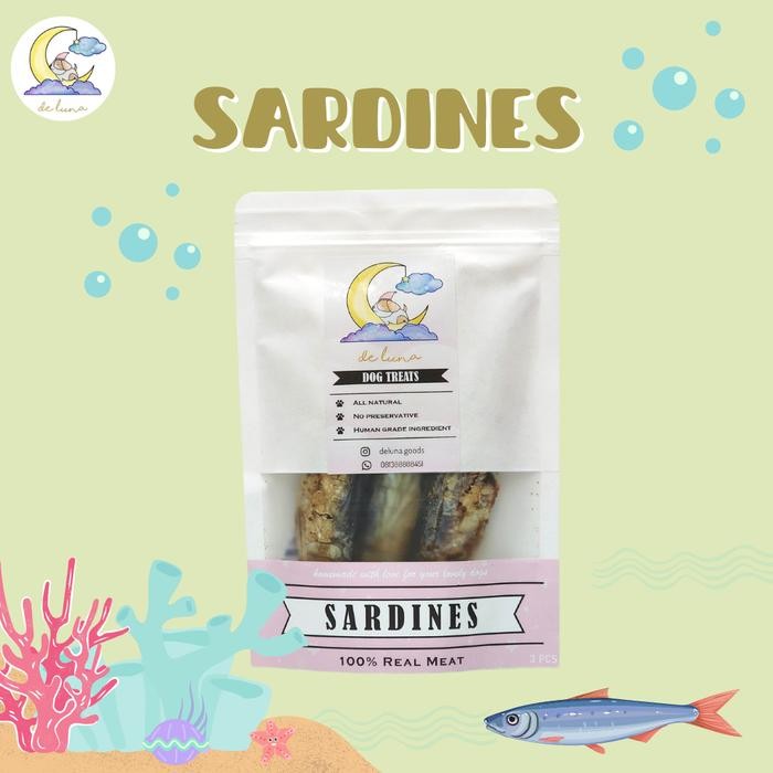

READY DELUNA IKAN SARDEN KERING DEHIDRASI WHOLE SARDINES KALENG