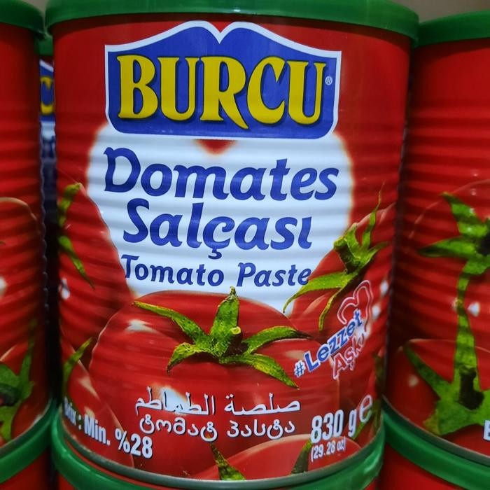 

READY TOMATO PASTE BURCU 830G ASLI TURKI - PASTA TOMAT PREMIUM HALUS