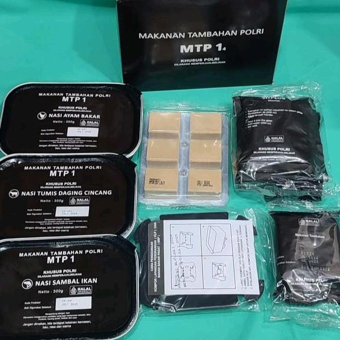

READY RANSUM MTP1 T2SP SEREAL SURVIVAL TNI POLRI - MAKANAN SIAP SAJI