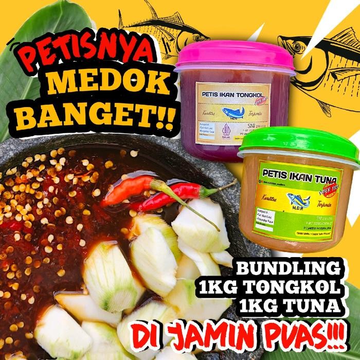 

READY SAKERA PAKET HEMAT 1KG PETIS TUNA & 1KG PETIS TONGKOL