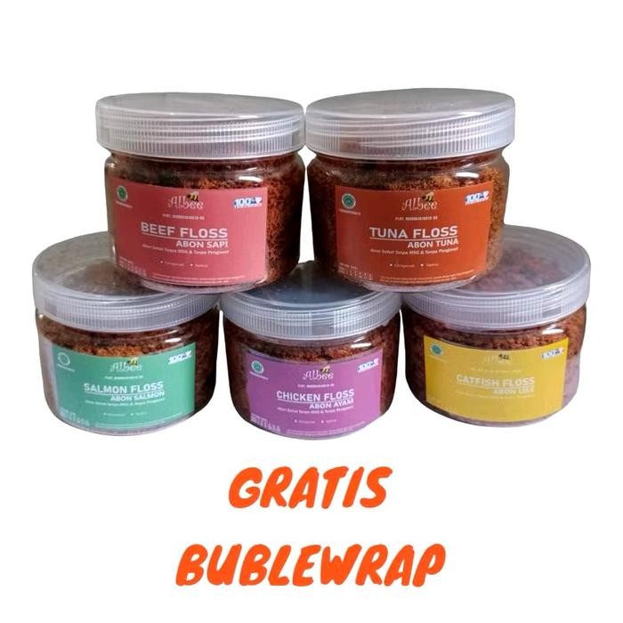 

READY ABON CAMPUR AYAM SALMON TUNA LELE SAPI TOPLES - PACKING AMAN + BONUS