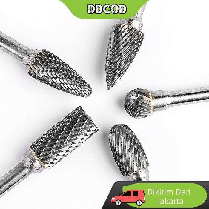 Termurah Mata Bor Tuner Porting 1 Set Lengkap Isi 10 Pcs Mata Bor Cuner Porter Tungsten Carbide