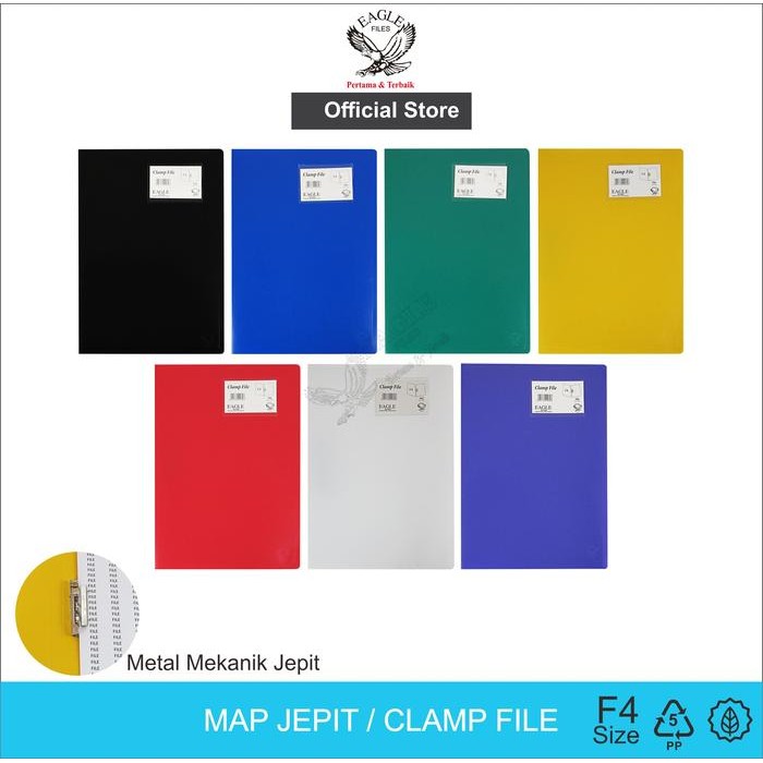 

Map Jepit Eagle F4 / Clip File E 332