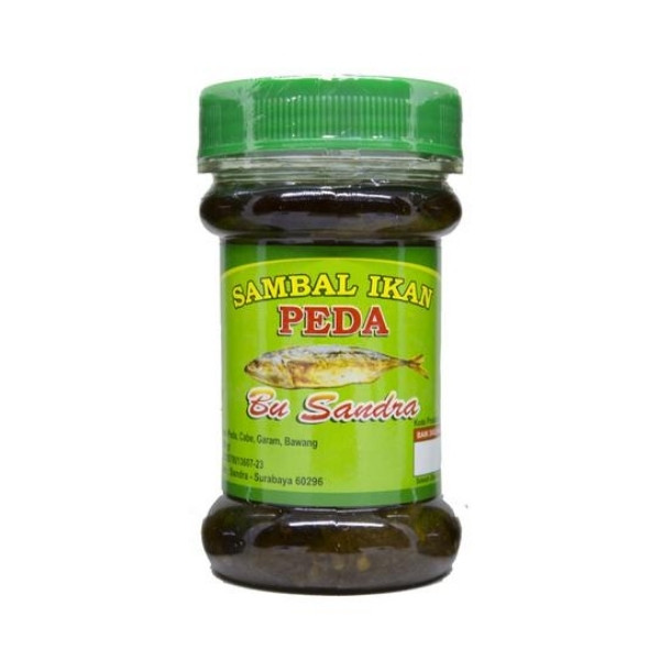 

BU SANDRA SAMBAL IKAN PEDA 150 GR