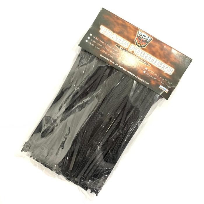 

KABEL TIES TALI TIES CABLE TALI SROT SEROT PENGIKAT 15CM TRANSFORMERS