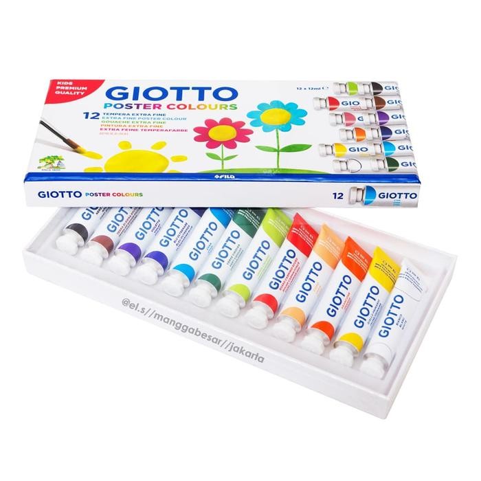 

Giotto Poster Color 12 Warna ( Cat Poster )