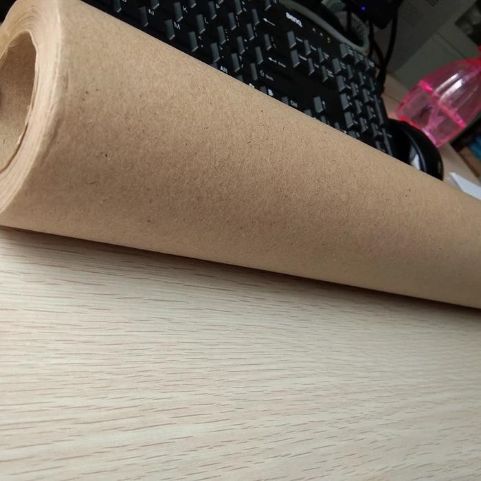Roll Kraft Paper / Kertas Bungkus Kado Samson Coklat