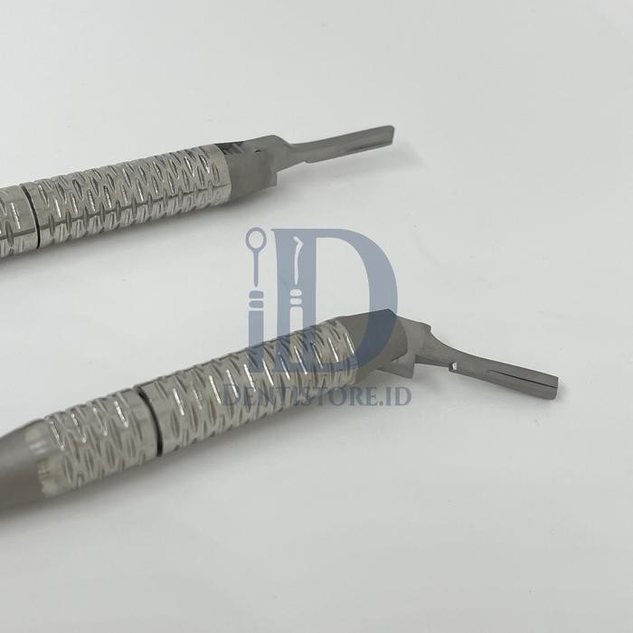 

Dental Rotate Blade Handle Holder Scalpel Scapel Gagang Pisau Handel
