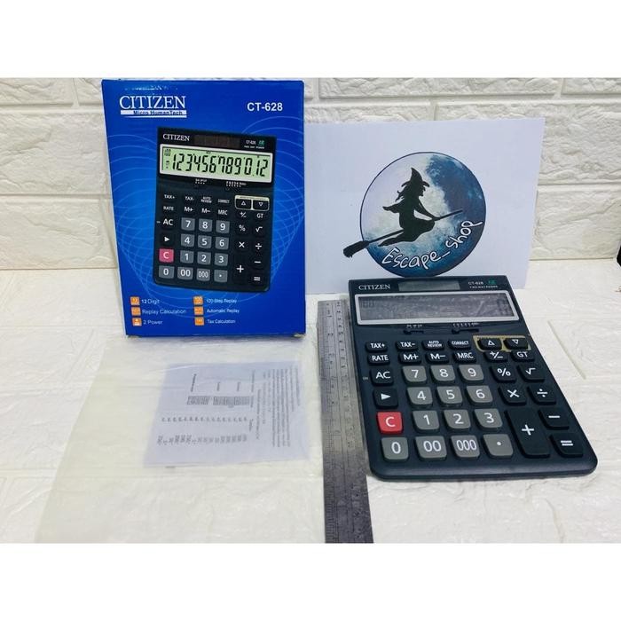 

KALKULATOR CITIZEN CT-628 - CALCULATOR TYPE CT 628