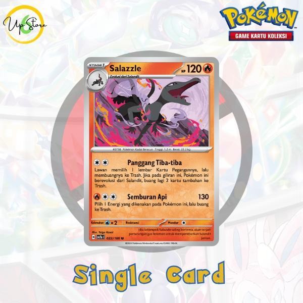 Salazzle - 022/166 - Bimbingan Rasi (sv7s) - Kartu Pokemon TCG Indonesia