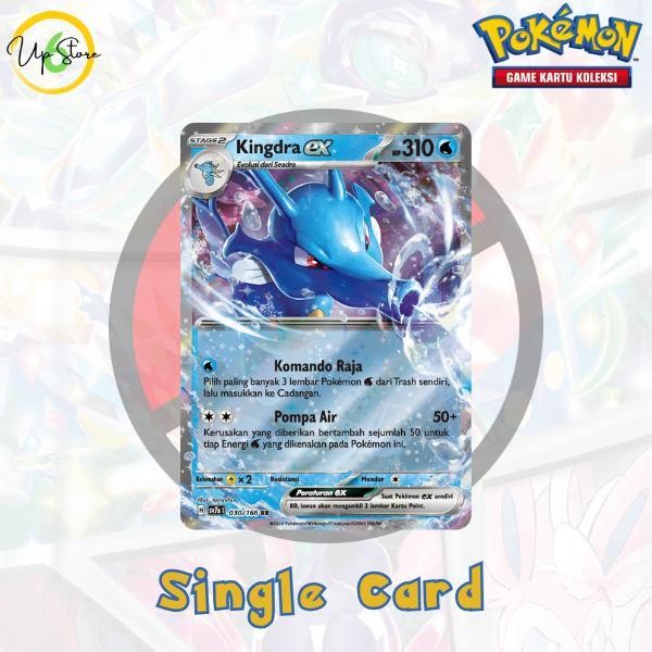 Kingdra ex - 030/166 - Bimbingan Rasi (sv7s) - Kartu Pokemon TCG Indonesia