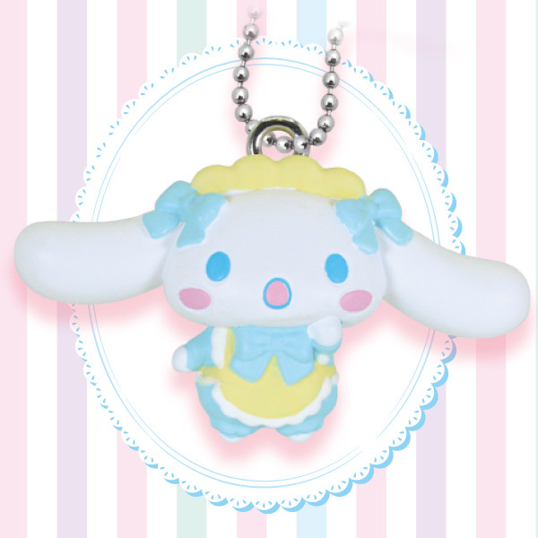 Cinnamoroll Sweet?Lolita Mascot Cotton Candy Color Takara Tomy capsule toy gashapon gacha - random