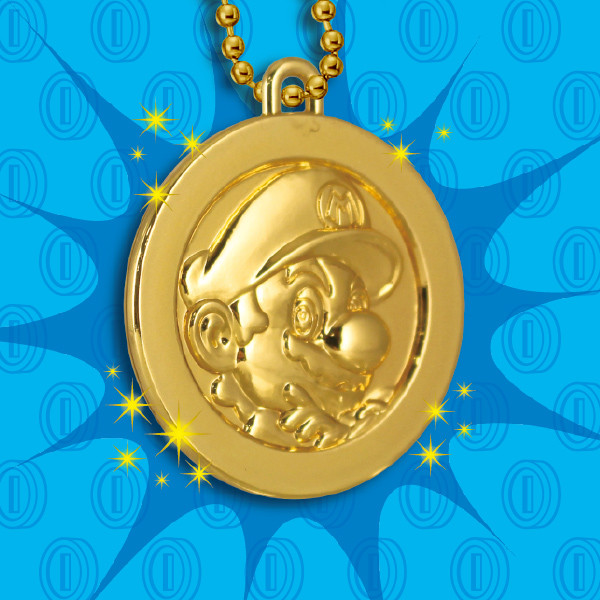 Super Mario Coin Keychain Takara Tomy capsule toy gashapon gacha - random