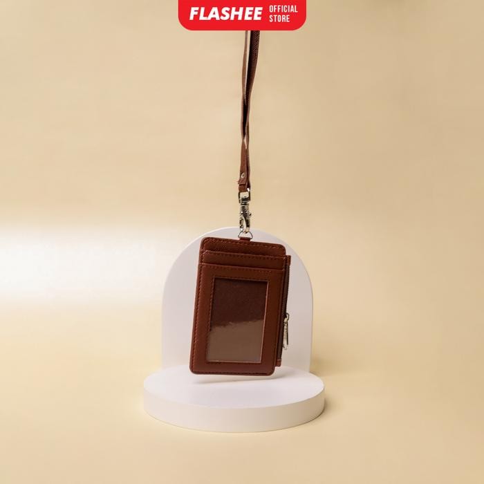 

Baru ID Card Holder Name Tag Risleting Coklat Tua Stylish & Praktis