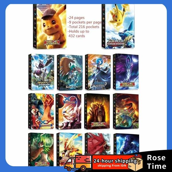 

Baru Album Kartu Pokemon 9 Pocket 432 Slot Anime Game Collection Folder