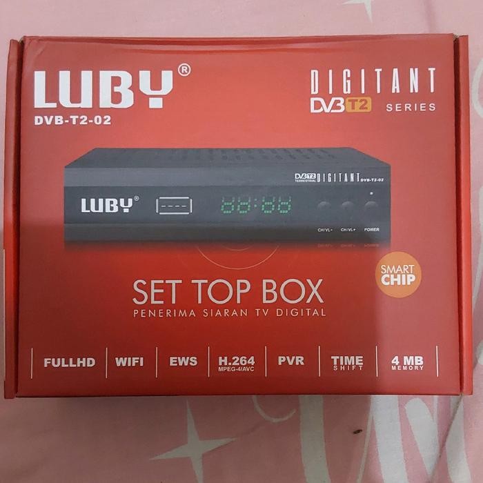 SET TOP BOX MERK LUBY ( ORI BOS ) ORDER LANGSUNG YA
