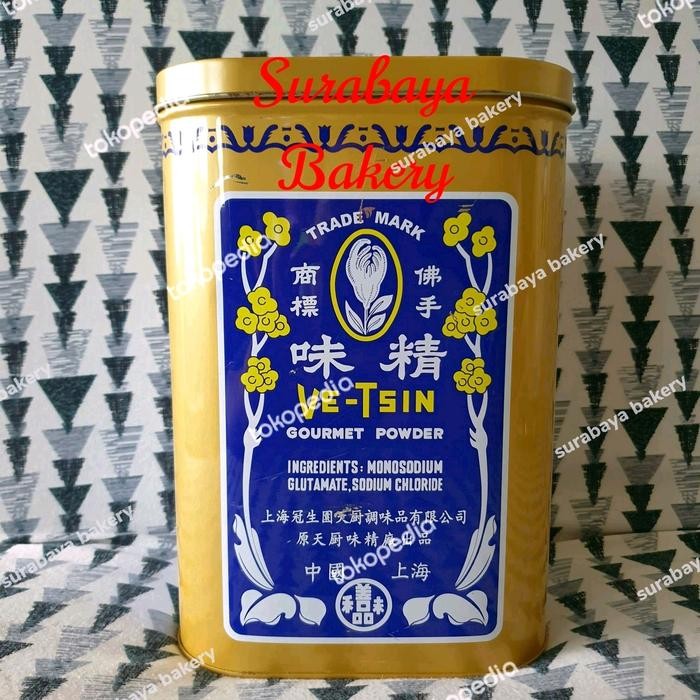 

Vetsin Shanghai / Ve Tsin Gourmet Powder Shanghai 2268gr(Kaleng Besar)