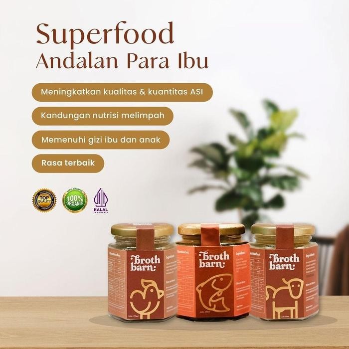 

Broth Barn - Premium Bone Broth Paket Healing 30 Hari