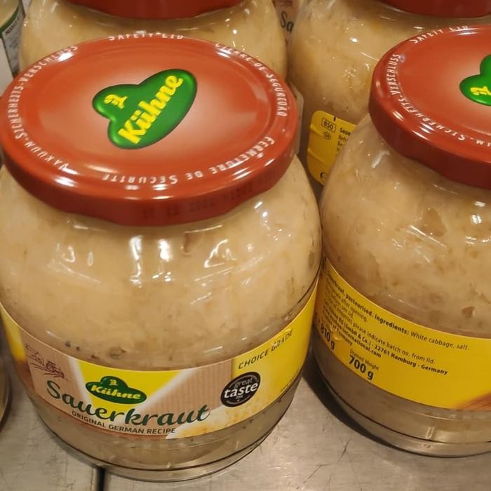 

Acar jerman Kuhne sauerkraut 700g