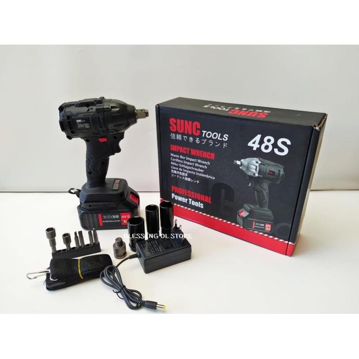 Cordless Impact Wrench Brushless 48S By Jld Tools
