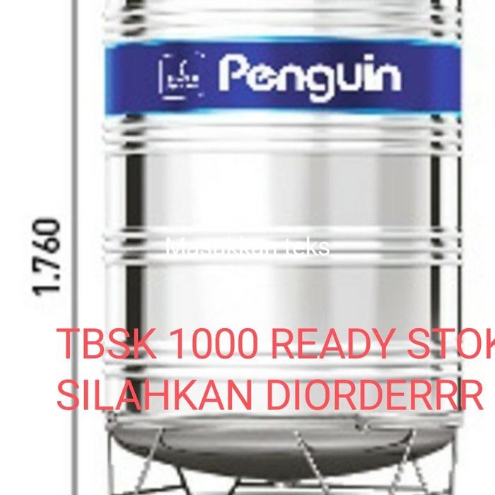 TANDON / TANGKI AIR STAINLESS STEEL PENGUIN TBSK 1000 ltr Medan