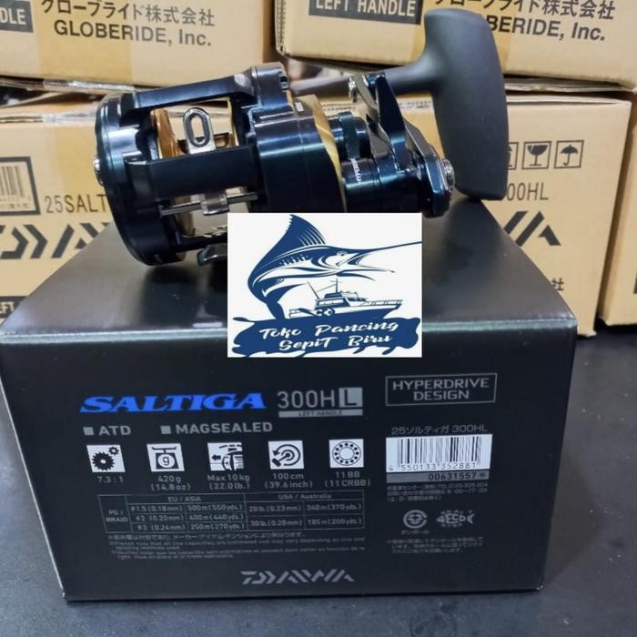 Reel Oh Daiwa Saltiga 300H 300Hl New 2025