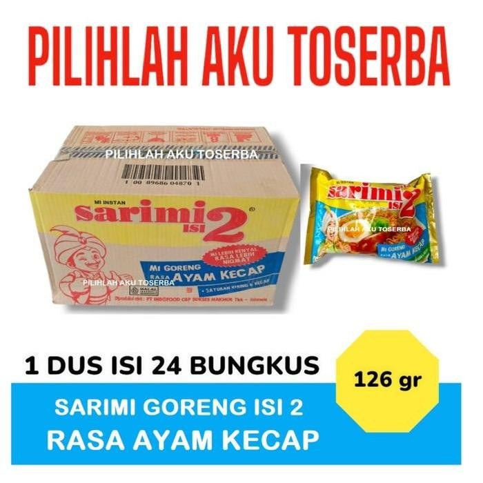 

Mie Instant SARIMI GORENG ISI 2 Rasa AYAM KECAP - ( Harga 1 DUS )