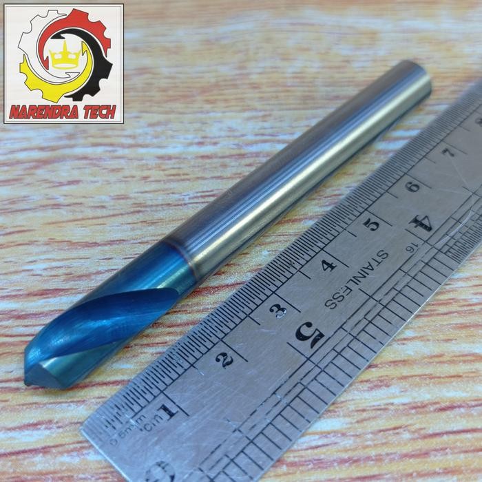 Spotdrill NC drill bor senter carbide 8x120 nachi japan bekas