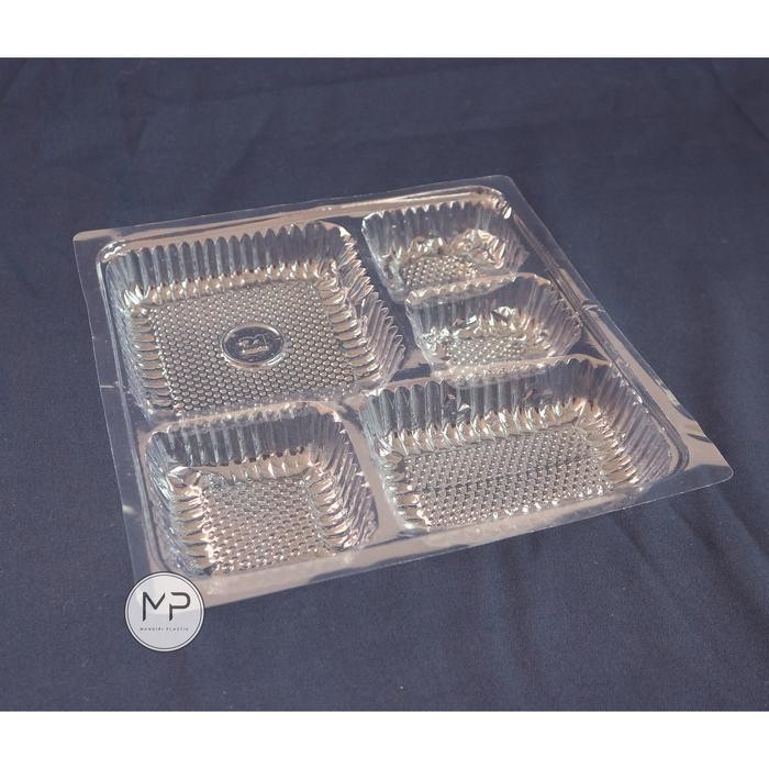 Terbaru Grosir Mika Kotak Nasi Dalaman Sekat 5 Box Nasi 1 Dus