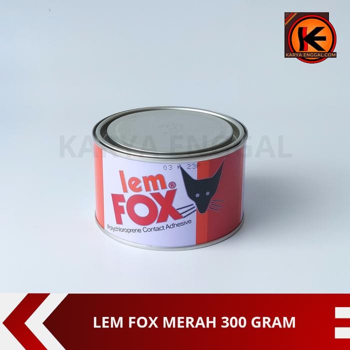 

Lem Fox Merah 300 gram/ Lem Kuning