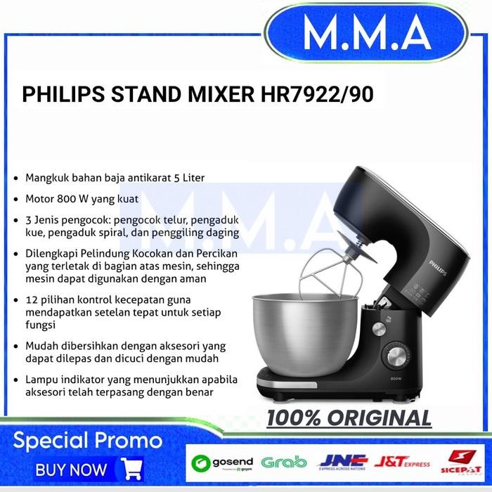 PHILIPS KITCHEN MACHINE PRO MIXER HR7922/HR 7922 STAND MIXER PHILIPS