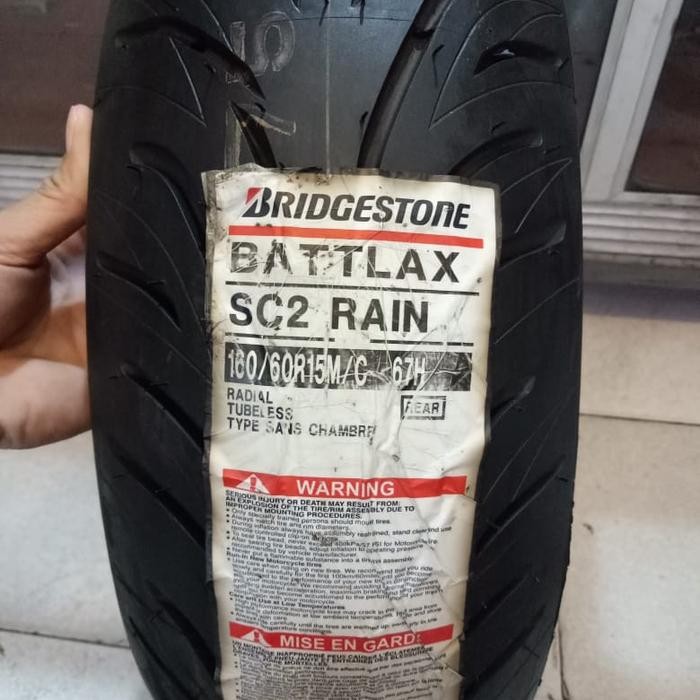 Ban Luar Battlax Sc 2Rain Uk 160/60-15