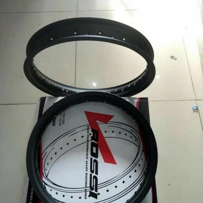 Paketan Pelek Jari -Jari Rossi Wm Ukuran 300 Dan 350 Ring 18