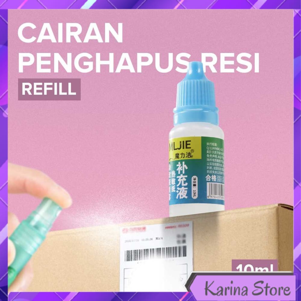 

CAIRAN PENGHAPUS RESI TINTA THERMAL PAPER CORRECTION 10ML - N10