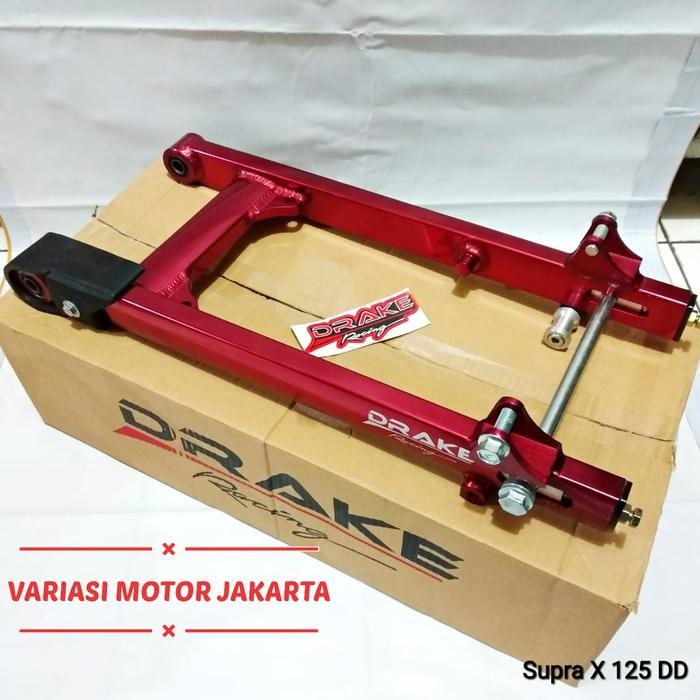 Best seller Swing Arm Drake Racing Supra X 125 Double Disc Terlaris