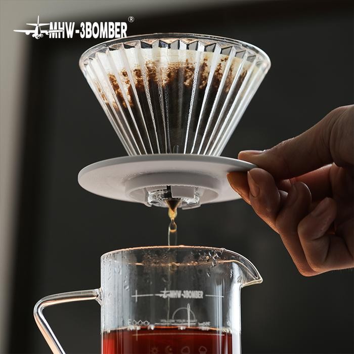 Otten Flair - Elf Glass Dripper Manual V60 Coffee / Drip Coffee Maker Alat Seduh Kopi Manual