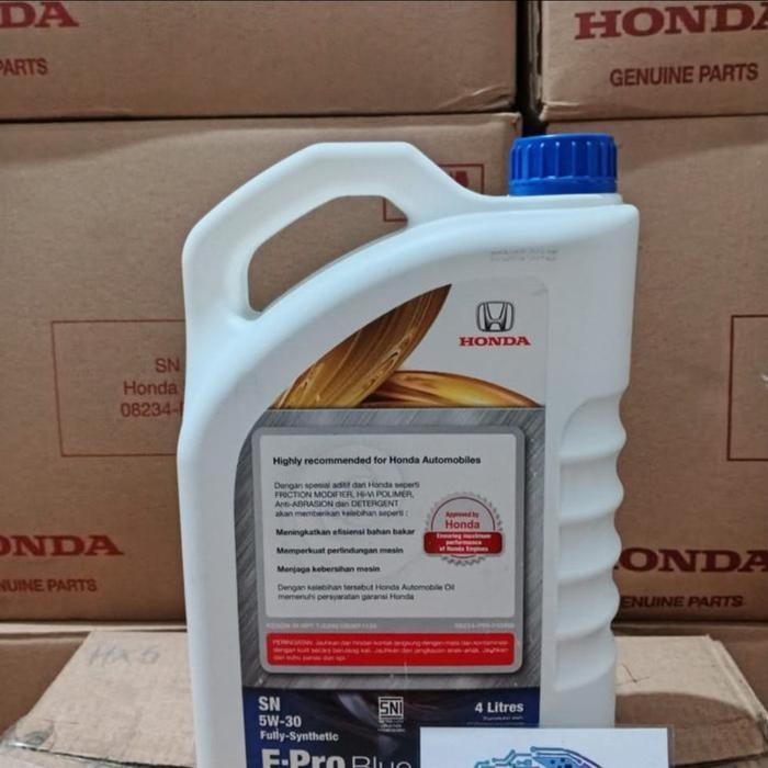 Oli Mesin Mobil Honda Epro Blue 5w-30 / 4Liter